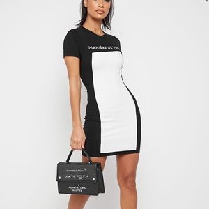 Maniere de Voir COLOUR BLOCK MINI DRESS